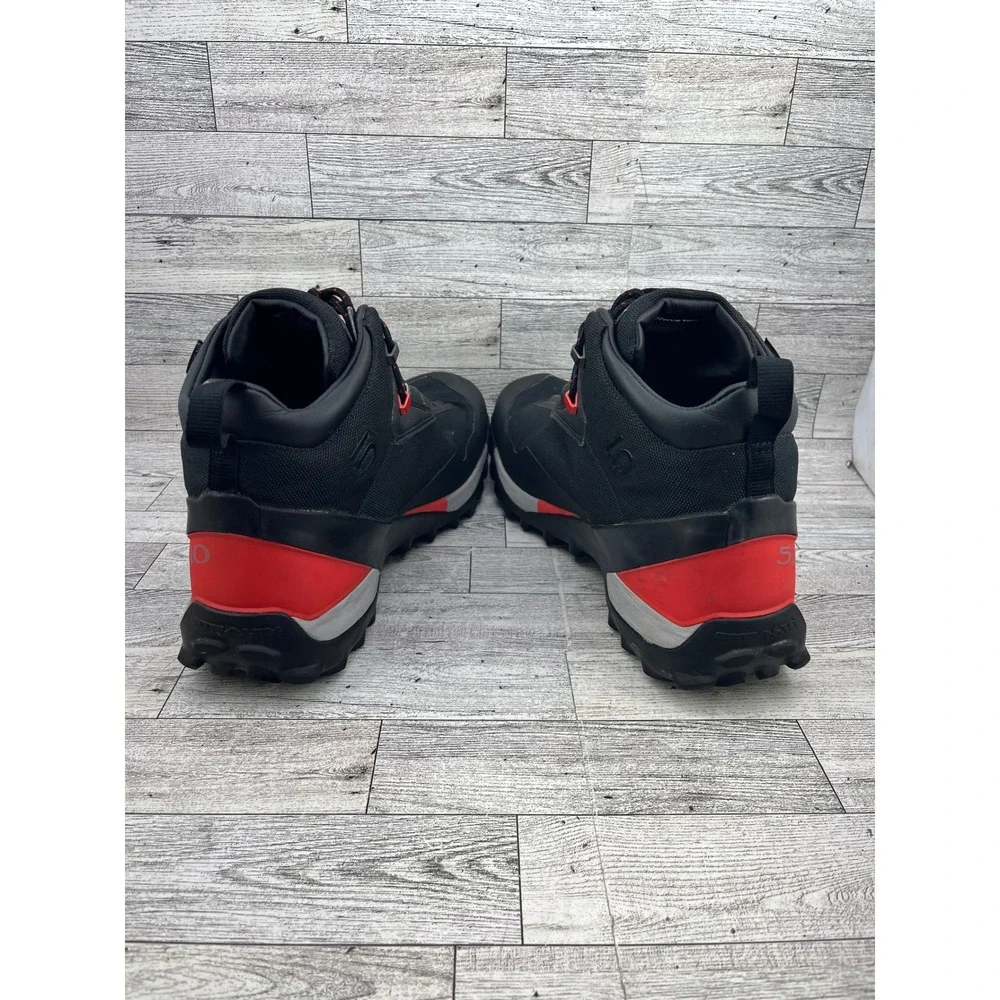 Five Ten Camp Four Mid GTX Hiking Boots Men Size 13 Black Red Gore-Tex 5224‎